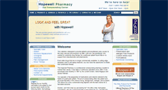 Desktop Screenshot of hopewellrx.com